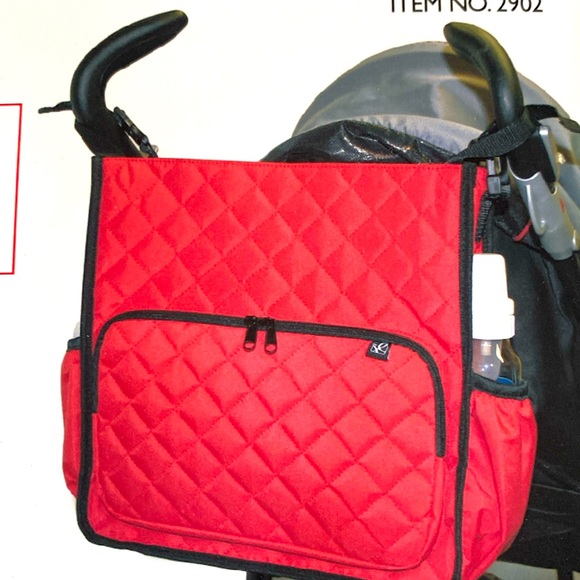 JL CHILDRESS🤎BROWN🤎QUILTED TOTE N STROLL ESSENTIALS DIAPER 🍼BABY🍼BAG 🌟NWT🌟 - Picture 9 of 17